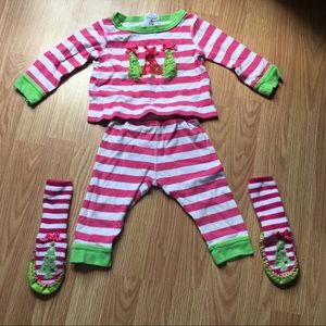 Mud Pie Baby Christmas Set